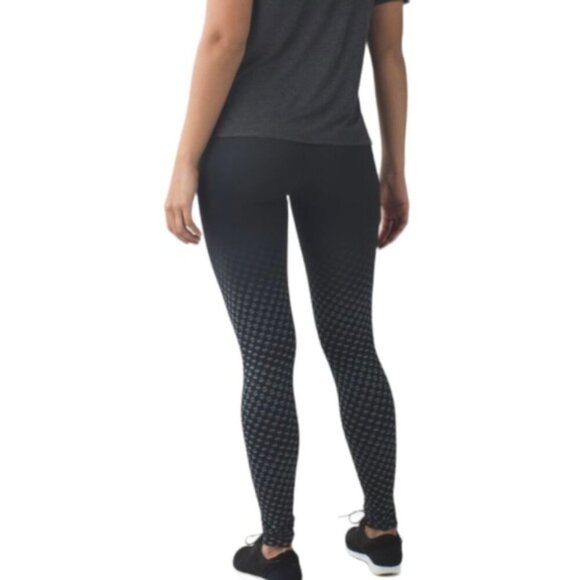 Lululemon Wunder Under Pant III *Full-On LuonDeep Dive Dip Slate Black size 4 - Picture 3 of 11